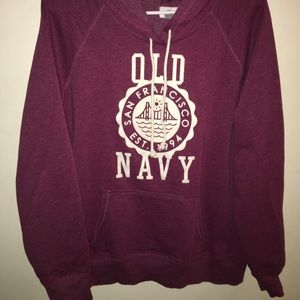 Marron old navy hoodie